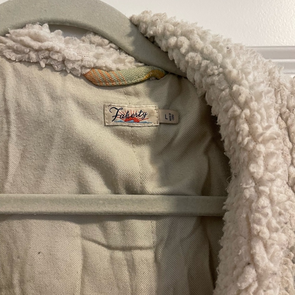 Faherty Bluegrass Blanket Jacket - image 4